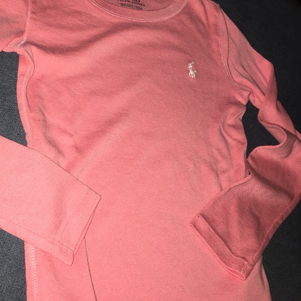 Polo Pink Long Sleeve